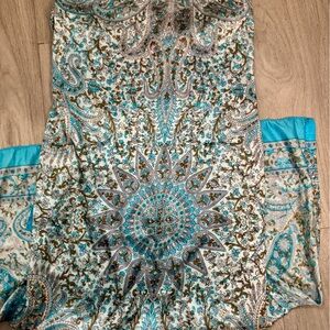 Bohemian silk top/multi-use